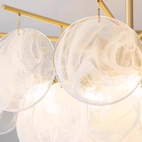 Luminaires de salon vintage français de style designer, éclairage d'hôtel, luminaires de plafond LED de luxe, lustres modernes en cristal, suspensions