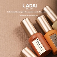 Automne hiver couleurs 23 couleurs haute qualité vernis à ongles Gel ensemble brun série livraison rapide lampe à LED bouteille pour salons de manucure