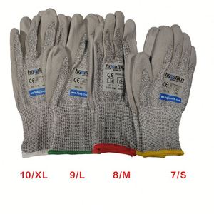 EN388 4543 Gloves Safety Cut-Resistant Level 3 Cut Proof PU Palm Coated for Glass Handling Wood Working <b>Drafting</b> <b>Supplies</b> - Product Image 3