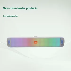 TG383 E-Sports para Altavoz Bluetooth RGB Iluminación LED Heavy Bass Long Strip <span class=keywords><strong>Sound</strong></span> <span class=keywords><strong>Blaster</strong></span> para Juegos de computadora TV Audio móvil - Product Image 3