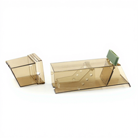 Boîte de capture de rats portable en plastique solide et écologique, piège à souris et à rats sans cruauté, durable pendant 5 ans