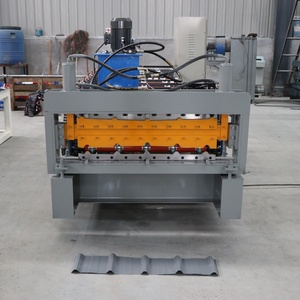 Hai lớp kim loại gạch Báo Chí với tích hợp san lấp mặt bằng decoiler và tự động notching - Product Image 1