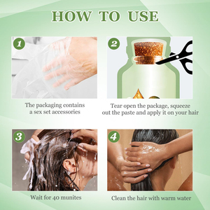 Vente chaude Foncé Brun <span class=keywords><strong>Clair</strong></span> Magique Noir Cheveux Teinture Shampooing Blanc Gris Soins Des Cheveux Mousse Plante Cheveux Teinture Produits - Product Image 6