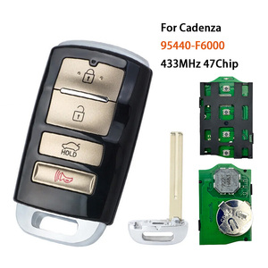 Llave Inteligente de 4 Botones con Chip ID47 de 433 MHz para Kia Cadenza 2017-2019 PN: 95440-F6000 - Product Image 1