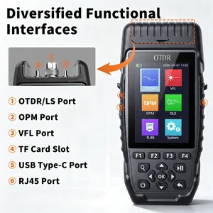 GOYOJO 6 in 1 เครื่องทดสอบสายไฟเบอร์ออปติก เครื่องวัดพลังงานแสง VFL แหล่งกำเนิดแสง RJ45 เครือข่าย - Product Image 3