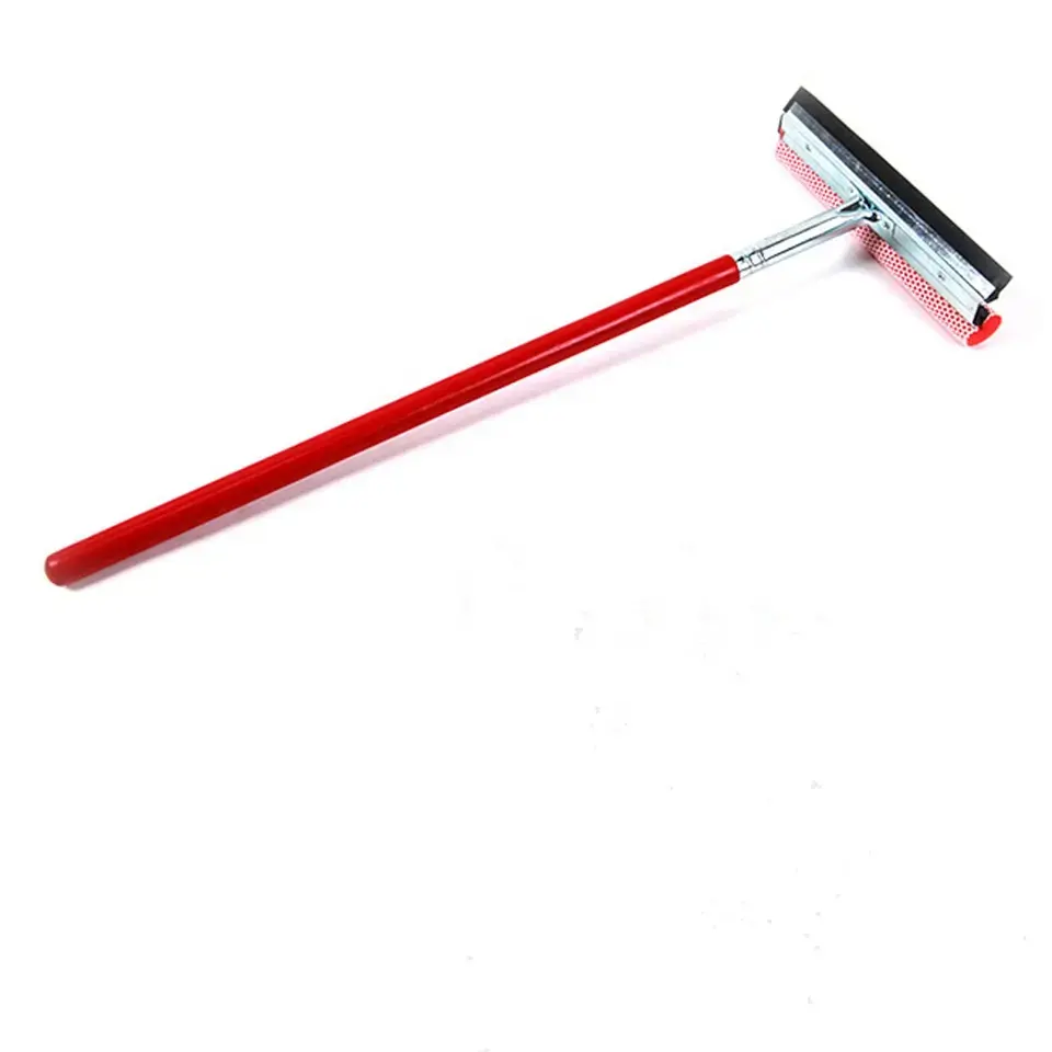 30cm Glass Professional Window Cleaning Wiper For Windows-Dual Side Blade Rubber and Sponge