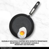 Wajan Crepe Anti Lengket Black Metal, Panci Pancake Sehat Non-Toksik, Wajan Dosa Tortilla Datar, Cocok untuk Semua Kompor Induksi, Bebas PEFA, Silikon