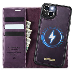 Casme C49 Series Cartera de teléfono para iPhone 13 Funda magnética tarjetero - Product Image 1