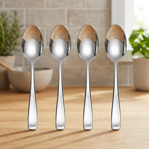 Cuchara de Acero Inoxidable con Acabado Espejo para Café, Té y Postre, Estilo Europeo, para Comedor Fino, Cocina y Hostelería - Product Image 3