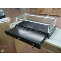 Factory Direct Gold Schmucke tui Counter Top Glas vitrine für Shop Table Premium Showcase für Store front