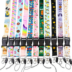 カスタムロゴ航空ネックストラップパーソナライズポリエステル航空会社ストラップストラップスタッフ用シルクスクリーンプリント - Product Image 2