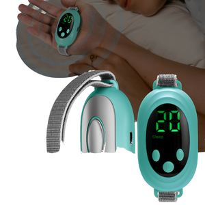 Dispositivo de ayuda para dormir de mano Masajeador de sueño de Palma Instrumento de microcorriente de insomnio Dispositivo de tratamiento de insomnio - Product Image 1