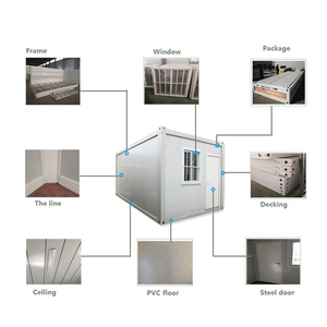 <span class=keywords><strong>Casa</strong></span> Container Prefabbricata Modulare Personalizzabile <span class=keywords><strong>di</strong></span> Foshan, Design per Ufficio Smontabile e Trasportabile - Product Image 5