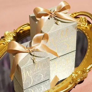 European-Style New Wedding Candy Boxes for Food &amp; Party Gifts Paper Gift Packaging for Small Businesses Quality Supplies - Product Image 6