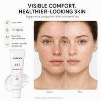Soins quotidiens de la peau, crème hydratante pour le visage vegan, céramide, hydratation intense, réparation de la barrière cutanée, crème pour le visage 147