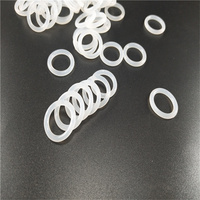 Joint torique en silicone blanc, joint d'étanchéité en silicone en forme de O, résistant aux hautes températures, de qualité alimentaire, étanche, en caoutchouc de silicone