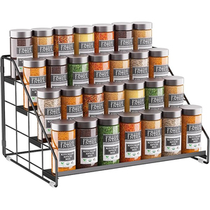 <span class=keywords><strong>Portaspezie</strong></span> Salvaspazio in Acciaio Inox per Cucina, Organizzatore per Utensili e Spezie a Prezzo all'Ingrosso - Product Image 1