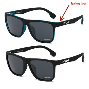 Polarize güneş gözlüğü bisiklet spor güneş gözlüğü unisex müşteri logosu güneş gözlüğü