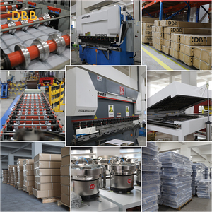 Stock complet Abri de stockage extérieur en plastique trempé à chaud durable et étanche Maison de jardin en métal - Product Image 5