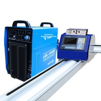 Machine de découpe plasma CNC Chengdu Huayuan LGK-63/120, double fonction flamme et plasma, multifonctionnelle, portable, de bureau, pour tôles d'acier, à commande numérique