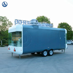 Remorques alimentaires personnalisables Honlu, entièrement équipées, remorque alimentaire mobile, remorque alimentaire avec cuisine complète, remorque de camion de nourriture - Product Image 5