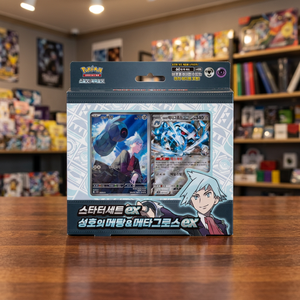 การ์ด Scarlet Violet Steven Beldum Metagross Ex Starter Deck 60 ใบ ภาษาเกาหลี ซีลแล้ว TCG อนิเมะ การ์ดสะสม ขายส่ง - Product Image 3