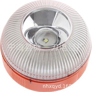 Feu de signalisation LED d'urgence jaune clignotant magnétique rechargeable pour travaux de réparation - Product Image 5