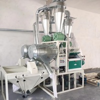 Moulin à farine de maïs et de blé entièrement automatique en acier inoxydable, nouveau moulin à farine de blé pour les entreprises