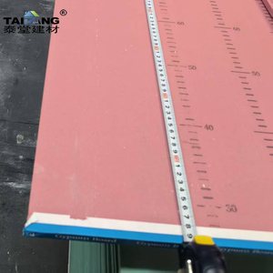 Plaques de plâtre 1/2 4*8 12,5 mm, plaques de plâtre résistantes à l'humidité, plaques de plâtre 2400 mm, plaques de plâtre blanches 4 x 12 - Product Image 2