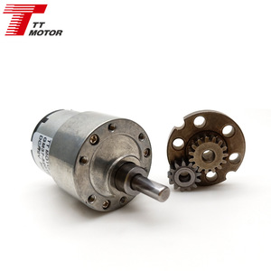 El fabricante suministra motores de engranajes miniatura de 12V CC con larga vida útil y rotación reversible, de 37 mm de diámetro. - Product Image 3