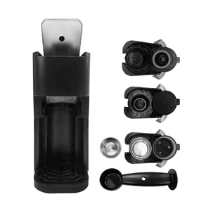 Machine à expresso multi-capsules 3-en-1, 20 bars, semi-automatique, en acier inoxydable, cafetière à portion individuelle, compatible <span class=keywords><strong>Dolce</strong></span> - Product Image 3