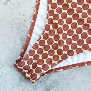 TW 2026 Nuovo <span class=keywords><strong>Costume</strong></span> da Bagno <span class=keywords><strong>Intero</strong></span> <span class=keywords><strong>Senza</strong></span> <span class=keywords><strong>Spalline</strong></span> con Stampa Vintage e Taglio Alto per Signore, Abbigliamento da Spiaggia alla Moda - Product Image 5