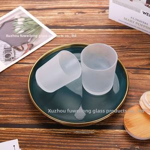 Frasco de Vidrio Esmerilado para Velas de Cera de Soja, Decoración Minimalista para el Hogar, Portavelas de Aromaterapia, 21 Años de Experiencia, Fabricantes Líderes en China - Product Image 3