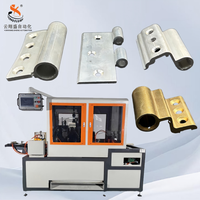 Équipement de traitement de haute précision pour charnières de portes et fenêtres en aluminium avec alimentation automatique, perçage, chanfreinage et découpe