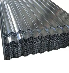 Yüksek kaliteli galvanizli renk kaplı oluklu çelik çatı kaplama levhası Metal çatı levhaları