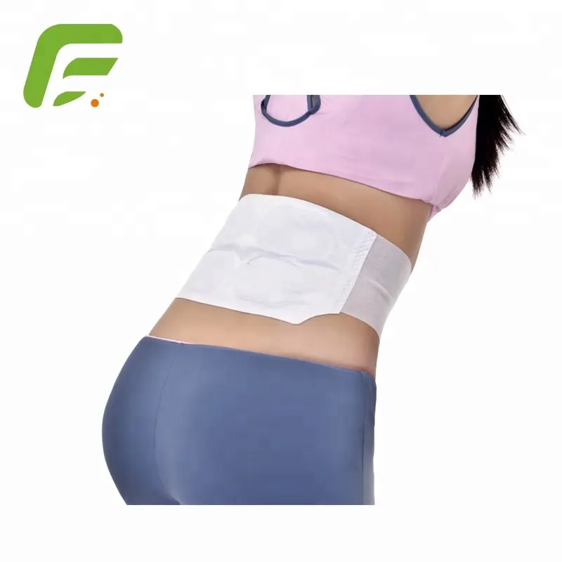Sekali Pakai Adjustable Ultra Tipis Panas Pad Back Pain Relief Belt/Panas Patch Hangat Belt