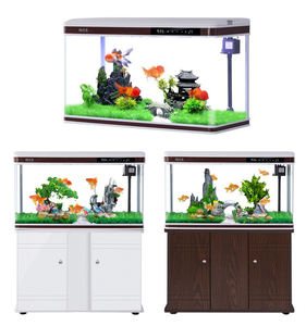 Groothandel Hoge Kwaliteit Grote <span class=keywords><strong>Aquarium</strong></span> Visbak Grote Visbak <span class=keywords><strong>Aquarium</strong></span> met Onderkast Verticale Deur Glazen Bak - Product Image 6