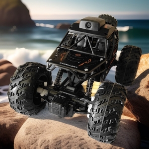 Coche RC 1:18 4WD 2.4G Eléctrico <span class=keywords><strong>de</strong></span> Aleación, Juguetes <span class=keywords><strong>de</strong></span> Vehículos, Buggy <span class=keywords><strong>de</strong></span> <span class=keywords><strong>Carreras</strong></span> para Niños y Adultos, Regalos <span class=keywords><strong>de</strong></span> Navidad, RTR - Product Image 4