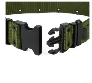 Ceintures en toile pour étudiants, 4GB80, vente en gros, marron, noir, kaki, vert camouflage, avec trous de ventilation - Product Image 3