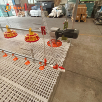 Système d'alimentation automatique complet pour volailles, pour élevages de poulets de chair, fabricant direct d'équipements d'alimentation par mangeoire à plateau, fournisseur