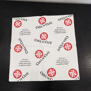 Papel de Envoltura de Cera de Abeja Kraft Impreso Personalizado Desechable de China con MOQ Bajo - Product Image 6