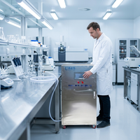 Système d'eau ultrapure UPW-2RO-20L RO + UP à double sortie pour HPLC et analyse des traces