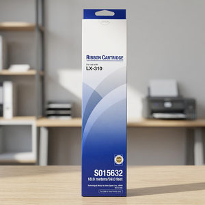 Cartucho de cinta para impresora Epson LQ-310 de 18 mm de ancho, compatible con máquinas de escribir de 12 mm de ancho - Product Image 1
