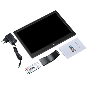 Di plastica da 13.3 pollici ips Sensore di Movimento Digital Photo Frame con Orologio Calendario Funzione - Product Image 6