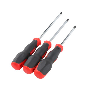 Phillips Screwdriver Set Carbon Steel Anti-Slip Handle Industrial Grade 3 Pc Household Repair Tool - Product Image 4