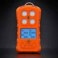 Détecteur de gaz portable HIREP 4-en-1, analyseur multi-gaz EX O2 H2S CO, vente en gros OEM ODM