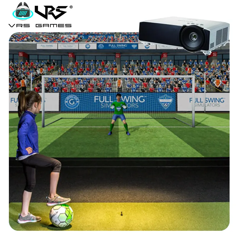 Simulatore di calcio Indoor Virtual Home Football gioco interattivo simulatore di proiezione sport digitali
