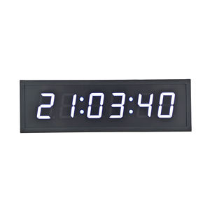 Reloj de Pared Digital LED Sincronizado con GPS, Pantalla Grande, Fecha, Hora, Temperatura, Sincronización Automática de Hora - Product Image 1