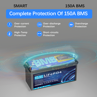 Batterie LiFePO4 Kamcy 25,6 V 100 Ah-200 Ah à décharge profonde, alimentation directe usine, système de stockage d'énergie domestique personnalisé OEM