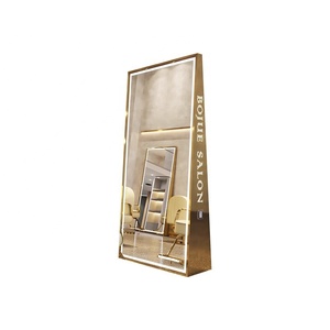 New Design Salon <b>Mirror</b> Station | Modern Styling Furniture | Wholesale Barber Chairs & <b>Makeup</b> <b>Mirrors</b> for Home Hotel Barber - Product Image 6